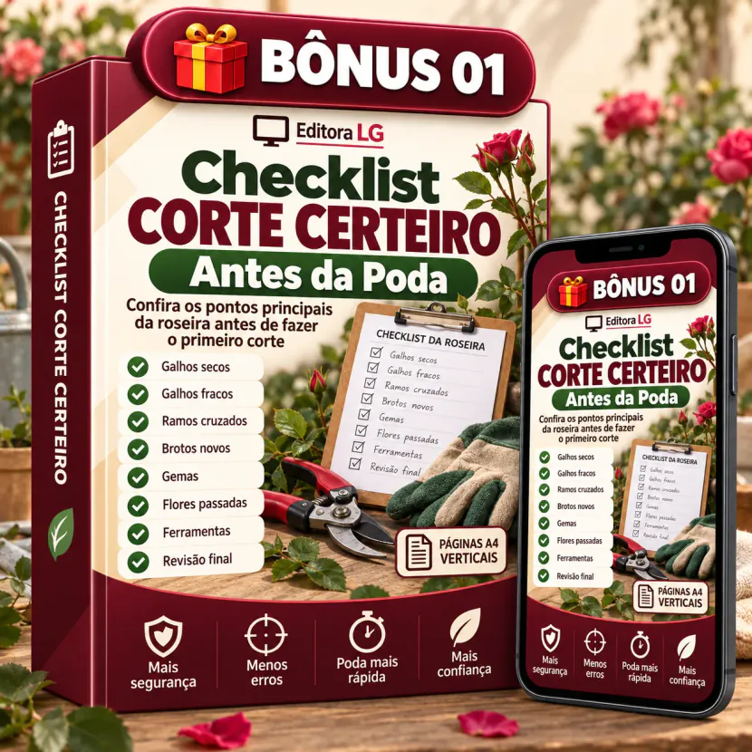 Checklist CORTE CERTEIRO Antes da Poda